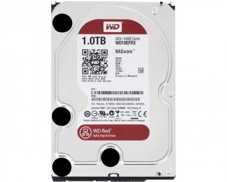 1TB WD 3.5'' SATA III 64MB IntelliPower WD10EFRX Red