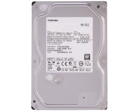 TOSHIBA 500GB 3.5'' SATA III 32MB 7.200rpm DT01ACA050 ( 6980 )