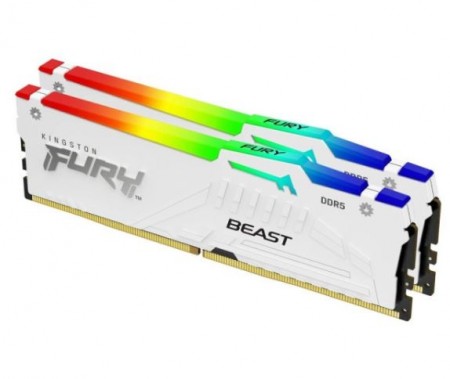 KINGSTON DDR5 32GB (2x16GB) 6000MT/s FURY BEAST RGB KF560C36BWE2AK2-32