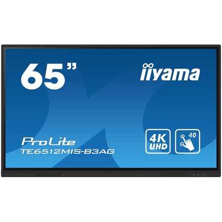 IIYAMA TE6512MIS-B3AG 4K UHD interactive display