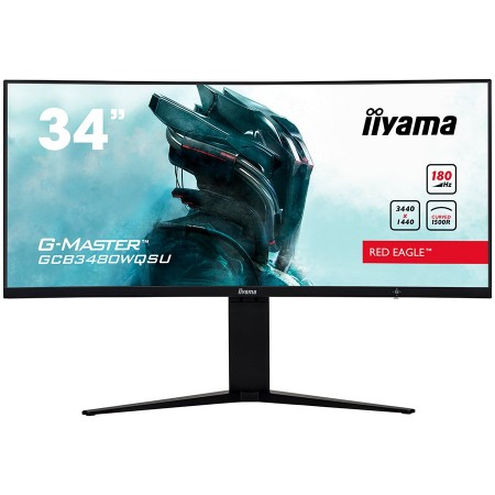 IIYAMA LED G-MASTER 34'' Curved GCB3480WQSU-B1