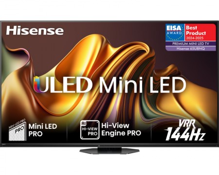 HISENSE 65'' 65U8NQ Mini LED 4K UHD Smart