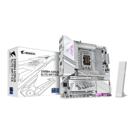 GIGABYTE LGA 1851 Z890M A ELITE WF7 ICE