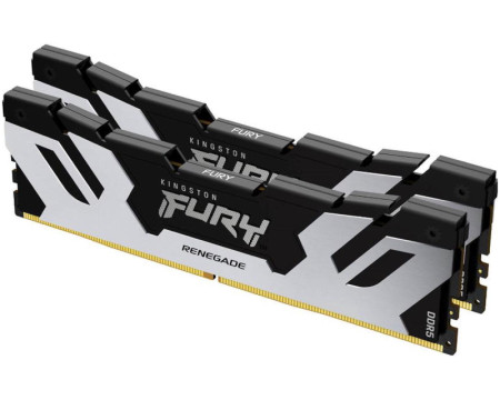 KINGSTON DIMM DDR5 48GB (2x24GB kit) 7200MTs KF572C38RSK2-48 FURY Renegade Silver XMP