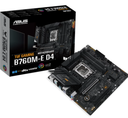 ASUS TUF GAMING B760M-E D4 90MB1E90-M1EAY0