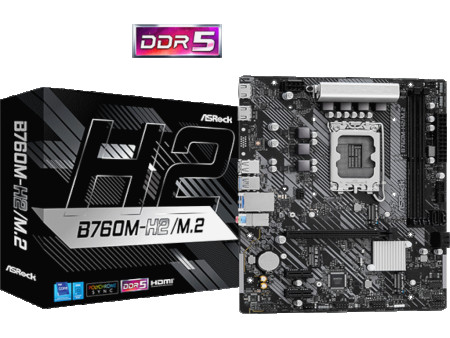 ASROCK B760M-H2 M.2 90-MXBN00-A0UAYZ