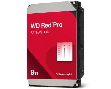 WD 8TB 3.5'' SATA III 256MB 7.200 WD8005FFBX Red Pro