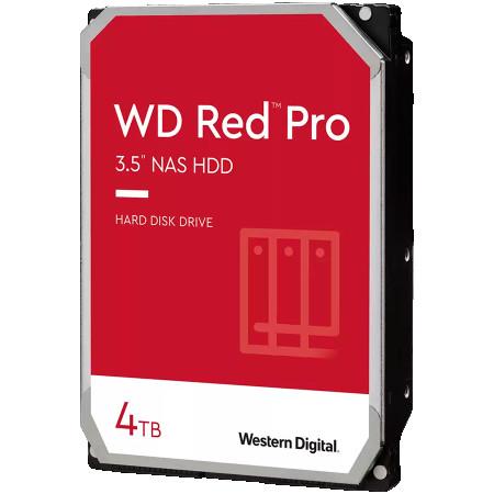 WD Red Pro 3.5'' 4TB 256MB 7200 RPM WD4005FFBX 