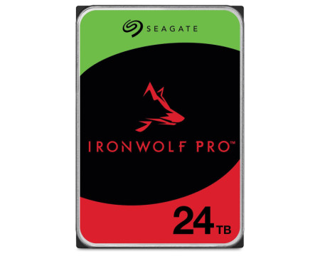 SEAGATE 24TB 3.5'' SATA III 512MB 7200rpm ST24000NT002 IronWolf Pro