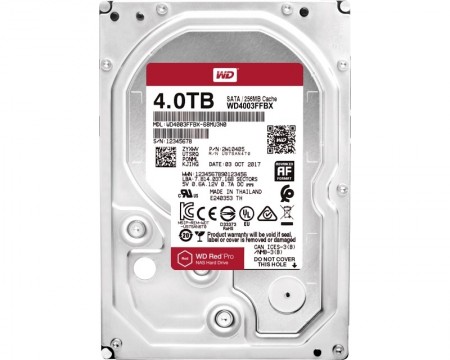 4TB WD WD4003FFBX SATA3 7200 256MB RED Pro