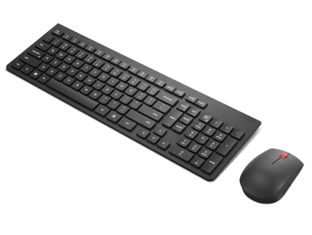 LENOVO Essential Wireless Combo Keyboard & Mouse Gen2 Black US Euro 4X31N50746 