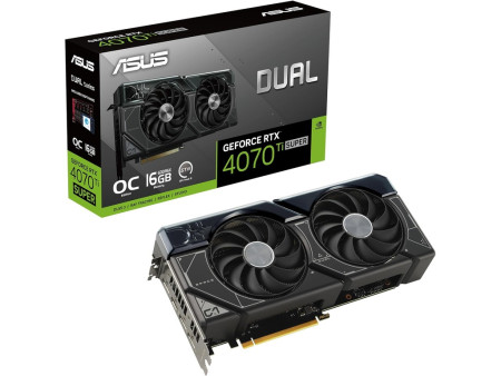 ASUS DUAL-RTX4070TIS-O16G 16GB GDDR6X 256bit 90YV0KF3-M0NA00