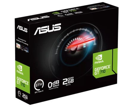 ASUS nVidia GeForce GT 710 2GB GT710-SL-2GD5-BRK-EVO