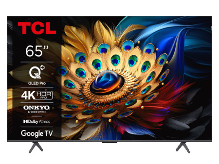 TCL QLED 65'' 4K HDR PRO Google TV 65C655