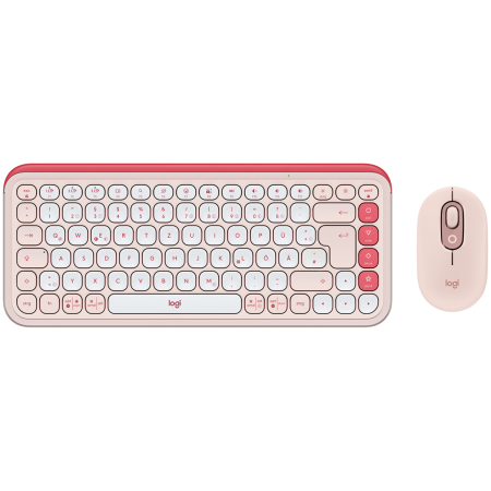 LOGITECH POP ICON COMBO ROSE US BT 920-013142