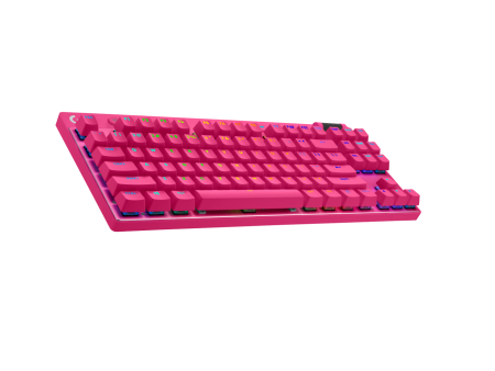 Logitech G PRO X TKL Lightspeed Gaming Pink US BT Tactile 920-012159