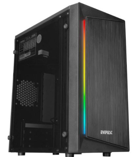 EVEREST Blazon Peak NO PSU Acrylic Panel Gaming RGB