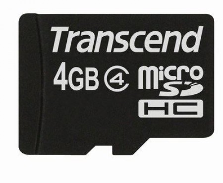 TRANSCEND 4GB bez adaptera TS4GUSDC4