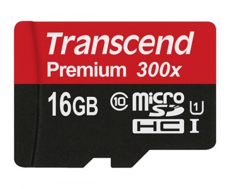 TRANSCEND SD MICRO 16GB HC Class UHS 1