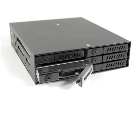 CHIEFTEC CMR-625 6 x 2.5'' SATA crna