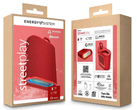 ENERGY SISTEM Cherry StreetPlay crveni M45924