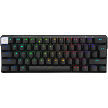 LOGITECH G PRO X 60 LIGHTSPEED Wireless Gaming Keyboard (Tactile) BLACK US 920-011911