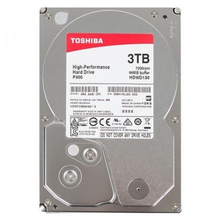 3TB TOSHIBA HDWD130UZSVA P300