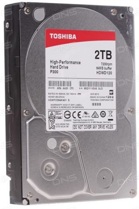 2TB TOSHIBA HDWD120UZSVA P300