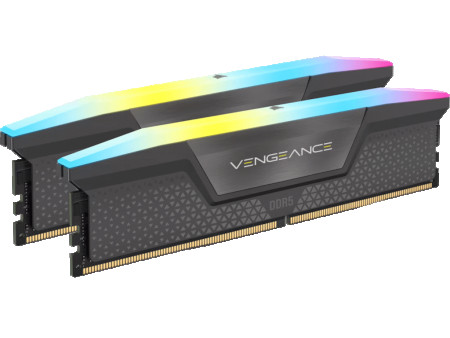 CORSAIR VENGEANCE 32GB (2x16GB) DDR5 6400MHz RGB EXPO & XMP CMH32GX5M2B6400Z32