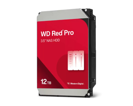 WD 12TB 3.5'' SATA III 512MB 7.200rpm WD122KFBX Red Pro