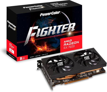 POWERCOLOR  RX 7600 8G-F