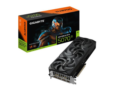 GIGABYTE nVidia GeForce RTX 5070 Ti WINDFORCE 16GB 256bit GV-N507TWF3OC-16GD rev. 1.0