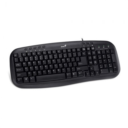 Genius KB-M200 Tastatura multimedijalna, Crna, USB, YU