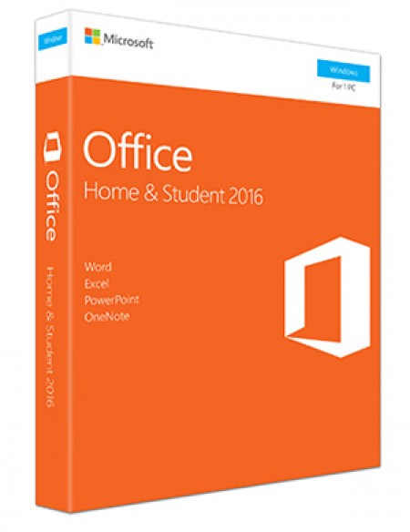 MICROSOFT Office Home and Student 2016 Win English CEE Only Medialess P2 79G-04669