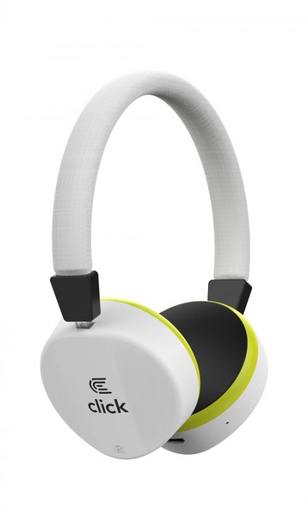 Slusalice sa mikrofonom CLICK BH-L2-WH Bluetooth White