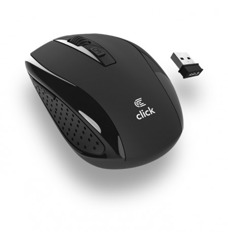 Mouse USB Wireless CLICK M-L1-W Black