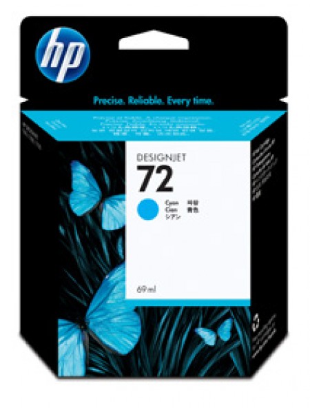 HP No.72 69ml Cyan Ink Cartridge za T610/T1100/T770/T790/T1300/T2300 [C9398A]' ( 'C9398A' ) 