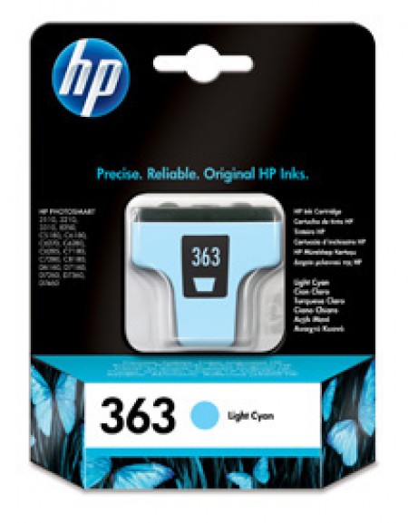 HP No.363 Light Cyan Ink Cartridge (Photo Smart 8250/3210/3310)[C8774EE]' ( 'C8774EE' ) 