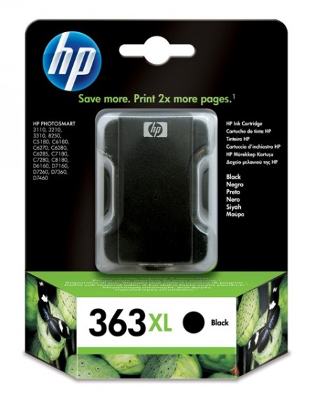 HP No.363 Large Black Ink Cartridge (Photo Smart 8250/3210/3310) [C8719EE]' ( 'C8719EE' ) 