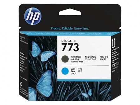 HP 773 Matte Black/Cyan DesignJet Printhead' ( 'C1Q20A' ) 