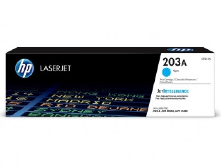 HP 203A Cyan Original LaserJet Toner Cartridge' ( 'CF541A' ) 