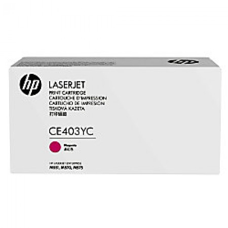 HP Contractual Magenta Optimized  LaserJet Toner Cartridge (CE403YC)' ( 'CE403YC' ) 