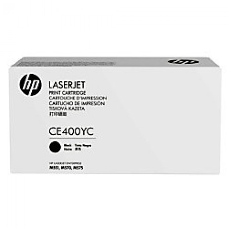 HP Contractual Black Optimized Original LaserJet Toner Cartridge (CE400YC)' ( 'CE400YC' ) 