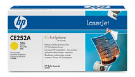 HP Toner Yellow CLJ CM3530/CP3525 [CE252A]' ( 'CE252A' ) 