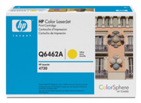 HP Toner Yellow CLJ 4730mfp [Q6462A]' ( 'Q6462A' ) 