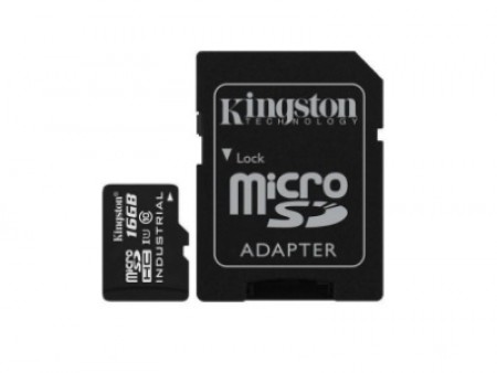 KINGSTON 16GB micro UHS-I Class U1 SDCIT16GB + adapter