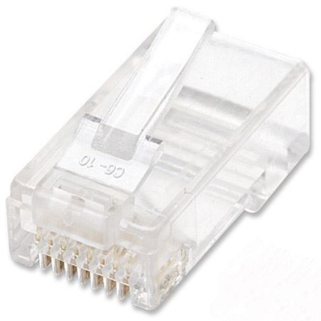 Intellinet konektor RJ45 Cat6 UTP 100kom za licn. kabl