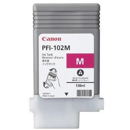 Canon Dye Ink Tank PFI-102 Magenta za iPF605iPF610iPF670iPF750iPF760iPF765,130ml' ( 'CF0897B001AA' ) 