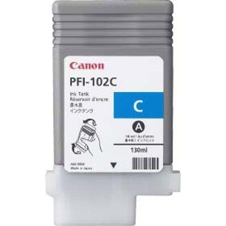 Canon Dye Ink Tank PFI-102 Cyan za iPF605iPF610iPF670iPF750iPF760iPF765,130ml' ( 'CF0896B001AA' ) 