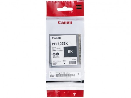 Canon Dye Ink Tank PFI-102 Black za iPF605iPF610iPF670iPF750iPF760iPF765,130ml' ( 'CF0895B001AA' ) 